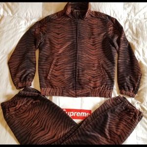 Supreme Tiger Stripe Tracksuit Set SS18